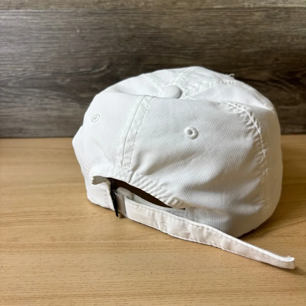 Tanners Brook Hat Strap Back White Performance Golf Golfing Minnesota Imperial - Picture 5 of 9